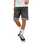 JACK & JONES Erkek şortu, Black Denim, L