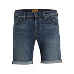 JACK & JONES Erkek şortu, Mavi denim/Paket: 311, M