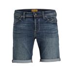 JACK & JONES Erkek şortu, Mavi denim/Paket: 311, S
