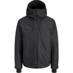 Jack & Jones Erkek Su ve Rüzgara Dayanikli Kapüsonlu Mont - Summit - 2XL - 0 - Siyah