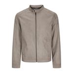 JACK & JONES Erkek suni süet ceket, suni süet ceket, Falcon, S