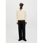 Jack & Jones Erkek Sweatshirt, 3 İplik Şardonlu, Antique White, 2XL