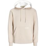Jack & Jones Erkek Sweatshirt Bej 12256534 Jjelegacy Sweat Hood Noos - 2XL