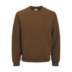 JACK & JONES Erkek Sweatshirt Tek Renkli Sweatshirt, Monks bornoz., XXL