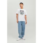 Jack & Jones Erkek Tişört 12234309 - Beyaz - 2XL
