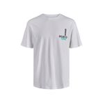 Jack & Jones Erkek Tişört, Beyaz, 2XL Beden