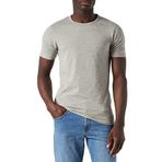 JACK & JONES Erkek Tişört JJEBASIC O-NECK TEE S/S NOOS, Light Grey Ice, S