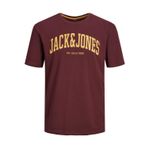 JACK & JONES Erkek tişört, logolu yuvarlak yaka tişört