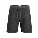 Jack & Jones Erkek Tony 596 Beli Lastikli Jogger Sort, Black Denim, L