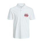 JACK & JONES Erkek uzun kollu gömlek, Cloud Dancer., M