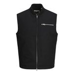 JACK & JONES Erkek yelek, Siyah, XL