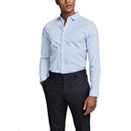 JACK & JONES ESSENTIALS Erkek JJPRPARMA SHIRT L/S NOOS Gömlek, Koyu Buz Mavisi, XXL