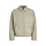 JACK & JONES Fermuarlı Ceket Mont, XL, 12282903, Laurel Oak, Erkek