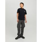 Jack & Jones Fılo Erkek Tişört 12229885 - Siyah