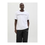 Jack & Jones Fusion Branding Erkek Beyaz Tişört (12273120-BW)