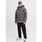 Jack & Jones Gri Erkek Mont 12278792_JJEOWEN Puffer Sn - 2XL