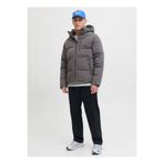 Jack & Jones Gri Erkek Mont 12278792_JJEOWEN Puffer Sn