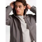 Jack & Jones Gri Erkek Mont 12279288_JJTHATCHER Softshell Hood - 2XL