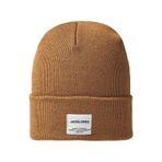 Jack & Jones Jack & Jone Jaclong Knit Beanie Noos Erkek Bere-27107 - Kahverengi
