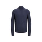 Jack & Jones Jack Jones Boğazlı Kazak Erkek - 02L-Lacivert - 2XL