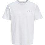 Jack & Jones Jack Jones College Logo Erkek Tişört 12288105 - Beyaz - M