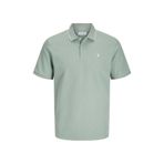 Jack & Jones Jack Jones Erkek Jjeustin Polo Yaka Su Yeşili Tişört 12274980