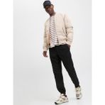 Jack & Jones Jack Jones Erkek Jogger Paçası Ribanalı Pantolon 12278949 - Siyah - M