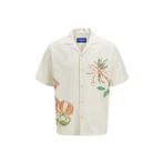 Jack & Jones Jack Jones Erkek Jorluke Beyaz Çiçekli Gömlek 12271108