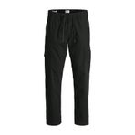 Jack & Jones Jack Jones Erkek Rahat Kargo Pantolon 12282874 - Siyah