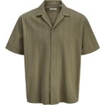 Jack & Jones Jack Jones Erkek Rahat Kesim Pamuklu Gömlek 12289457 - Yeşil - 2XL