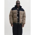 Jack & Jones Jack Jones Flare Teddy Puffer Erkek Ceket 12286050 - M - Gri