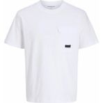 Jack & Jones Jack Jones Fusıon Pocket Relax Fit Erkek Tişört 12293064 - Beyaz