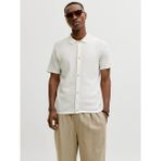 Jack & Jones Jack Jones George Regular Fit Triko Erkek Polo Tişört 12288253 - Beyaz