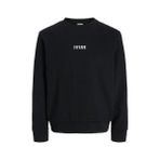 Jack & Jones Jack Jones Jcostance Sweat Crew Neck Pls Erkek Siyah Büyük Beden Sweatshirt 12289125-02