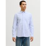 Jack & Jones Jack Jones Jjeharvey Oxford L/s Shırt Noos Erkek Mavi Gömlek 12293325-07 - XL