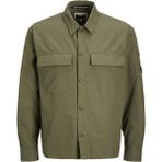 Jack & Jones Jack Jones Obly Fusıon Tech Overshırt Relax Fit Erkek Gömlek 12290687 - Yeşil