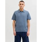 Jack & Jones Jack Joneswıll Regular Fit Triko Polo Yaka Erkek Tişört 12288552 - Mavi - 2XL