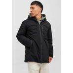 Jack & Jones Jack&Jones 12256884 JJPAYNE PARKA JACKET Erkek Uzun Mont Siyah