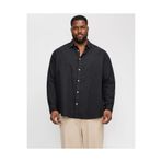 Jack & Jones JACK&JONES 12269089 BATTAL BUYUK BEDEN JJEBREEZE LINEN BLEND ERKEK UZUN KOL GOMLEK