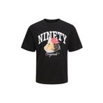 Jack & Jones Jack&jones Bisiklet Yaka Kısa Kollu Siyah Erkek T-shirt 12229290