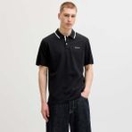 Jack & Jones Jack&jones Blaze Erkek Siyah Polo Yaka Tişört - 2XL