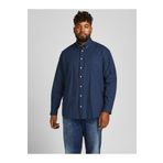 Jack & Jones Jack&jones Büyük Beden Lacivert Erkek Oxford Gömlek 12190444