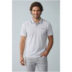 Jack & Jones Jack&Jones Erkek Beyaz Melanj Marine Polo Yaka Tişört
