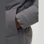 Jack & Jones Jack&Jones Erkek Kapüsonlu Puffer Ceket - Global Uzun Kol Polyester Malzeme Normal Kalınlık - 07G-Gri - 2XL