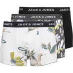 Jack & Jones Jack&jones Jacabstract Trunks 3'lü Erkek Boxer 12273114 - Çok Renkli