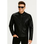 Jack & Jones JACK&JONES Jjewarner Jacket Noos Erkek Mont Siyah Slim Fit Su Geçirmez Özellikli - 2XL