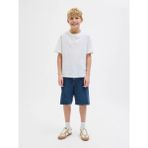 Jack & Jones Jack&Jones Jjıtony Jjoriginal Erkek Çocuk Denim Şort 12269813, Mavi, 14 Yaş