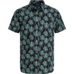 Jack & Jones James Palma Conv Erkek Desenli Gömlek - Siyah - Yeşil - Beyaz