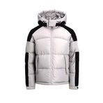 JACK & JONES JCOAERO PUFFER SN Erkek Mont Ceket, Kirli Beyaz, L