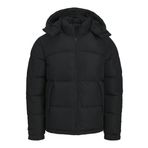 JACK & JONES JCOAERO PUFFER SN Erkek Mont Ceket, Siyah, XL